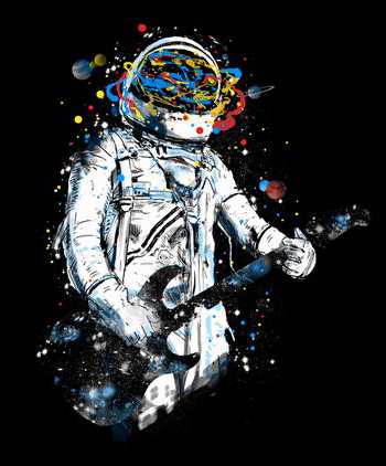 Space Guitar T-Shirt